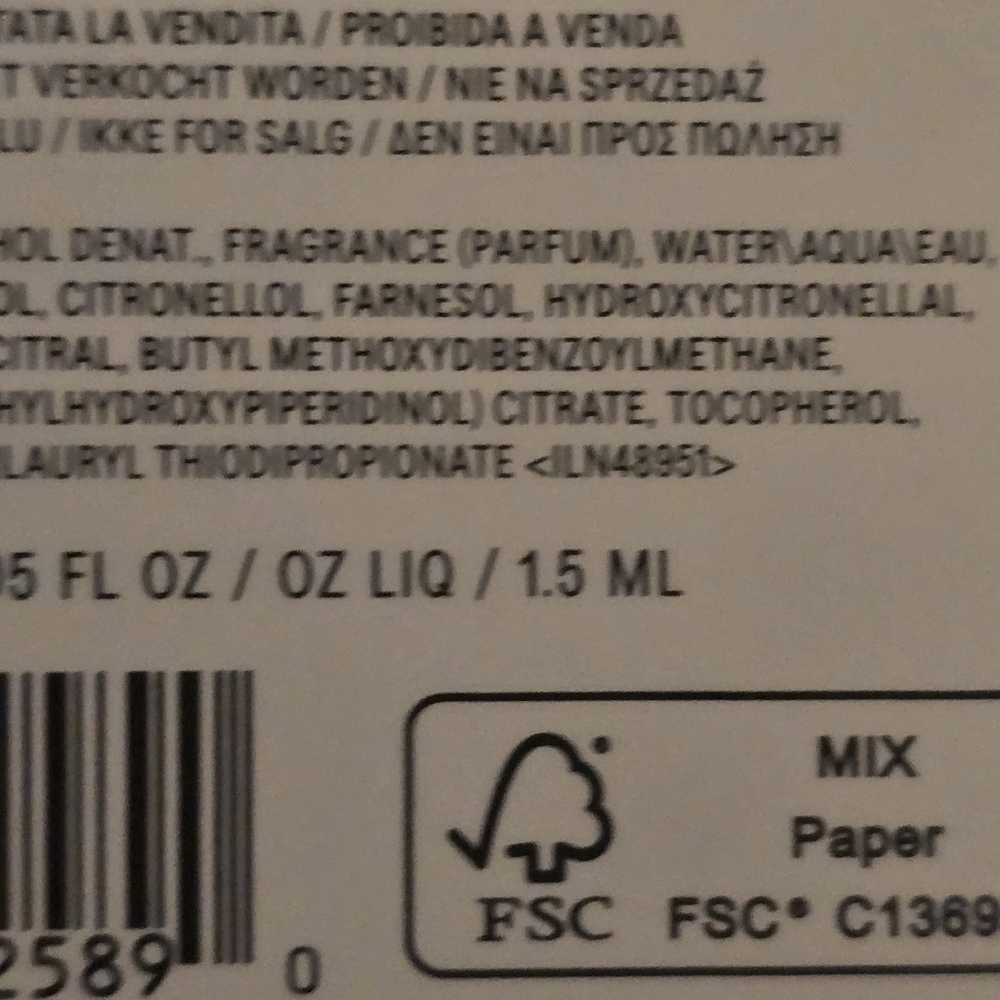 Jo Malone Blackberry & Bay Set- Cologne 1.5ml (Vial) And Body Lotion 15ml - Picture 4 of 6